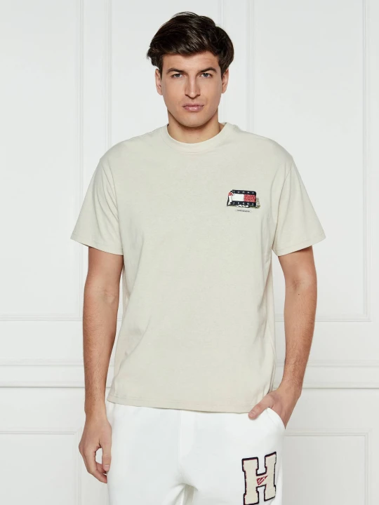 Zdjęcie produktu Tommy Jeans T-shirt | Loose fit beżowy
