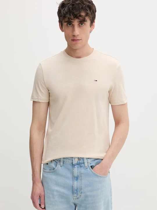 Zdjęcie produktu Tommy Jeans T-shirt męski beżowy