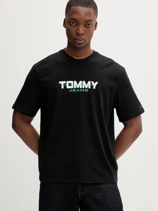 Zdjęcie produktu Tommy Jeans T-shirt męski bawełniany czarny