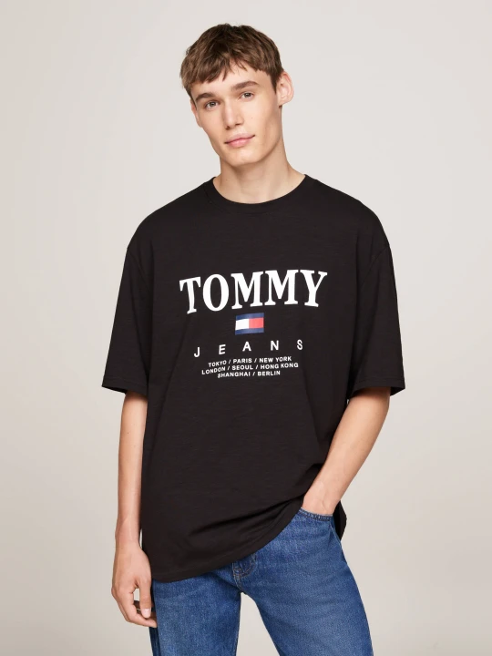 Zdjęcie produktu Tommy Jeans T-shirt | Oversize fit czarny