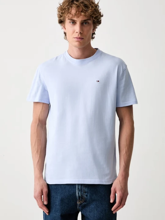 Zdjęcie produktu Tommy Jeans T-shirt oversize męski bawełniany niebieski