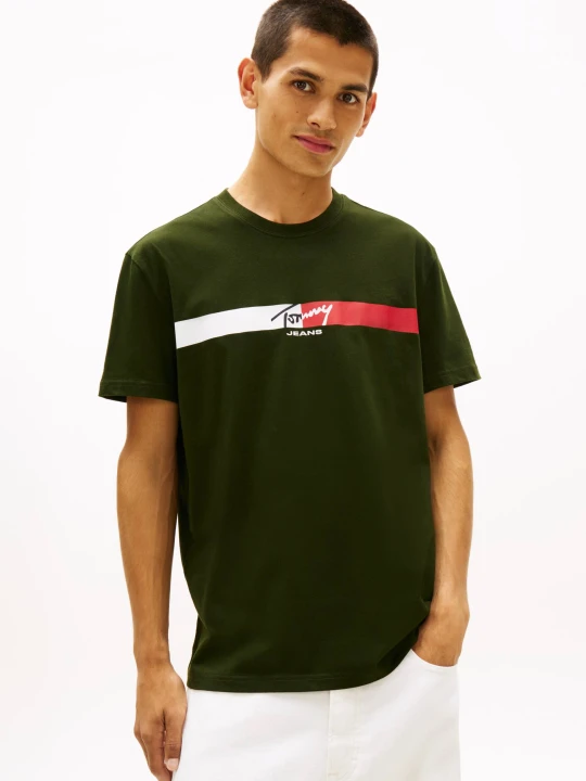 Zdjęcie produktu Tommy Jeans T-shirt | Regular Fit zielony