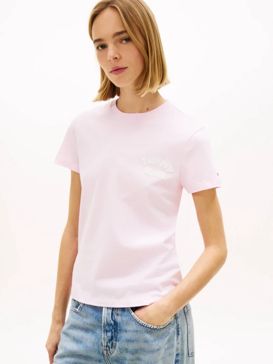 Zdjęcie produktu Tommy Jeans T-shirt | Regular Fit różowy