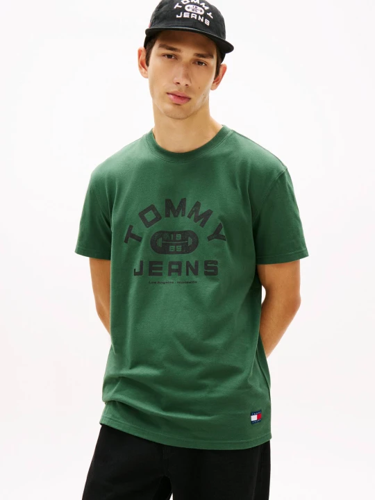 Zdjęcie produktu Tommy Jeans T-shirt | Regular Fit zielony