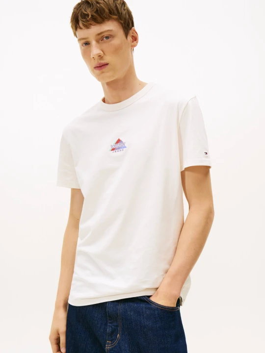 Zdjęcie produktu Tommy Jeans T-shirt | Regular Fit ecru