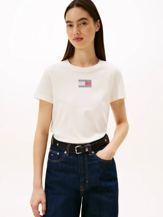 Zdjęcie produktu Tommy Jeans T-shirt | Regular Fit biały