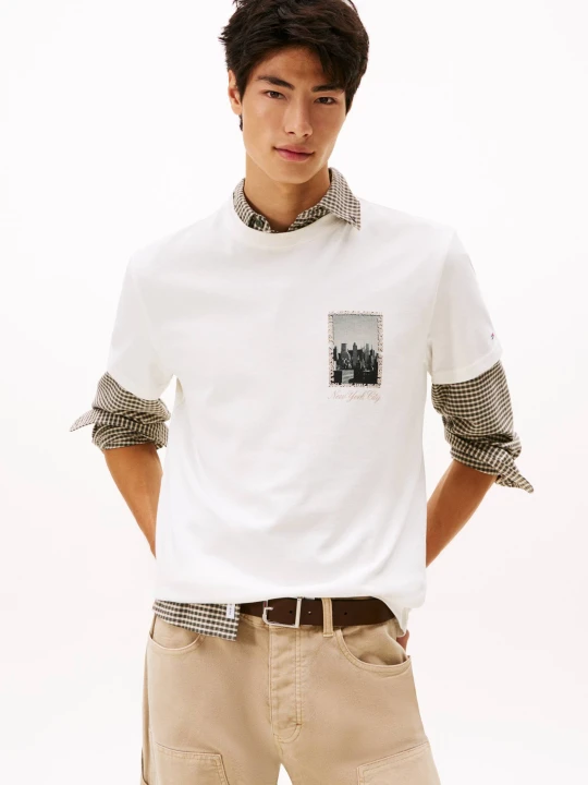 Zdjęcie produktu Tommy Jeans T-shirt | Regular Fit biały