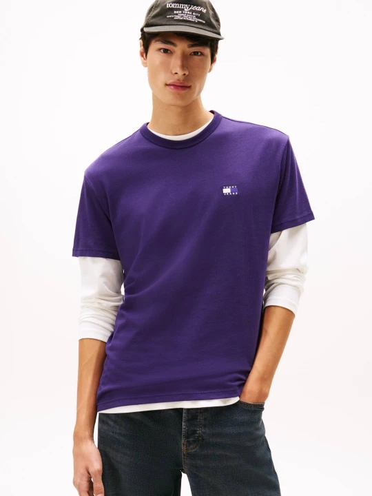 Zdjęcie produktu Tommy Jeans T-shirt | Regular Fit fioletowy