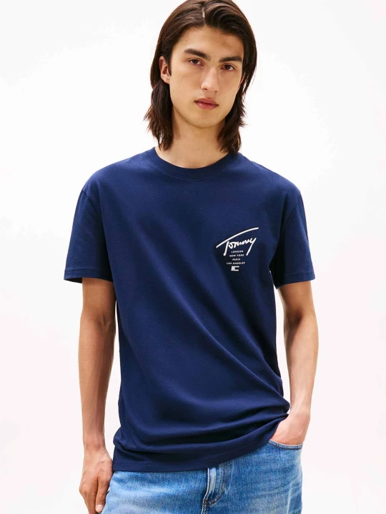 Zdjęcie produktu Tommy Jeans T-shirt | Regular Fit granatowy
