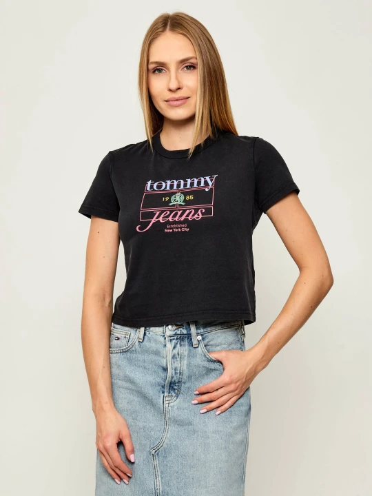 Zdjęcie produktu Tommy Jeans T-shirt | Regular Fit grafitowy