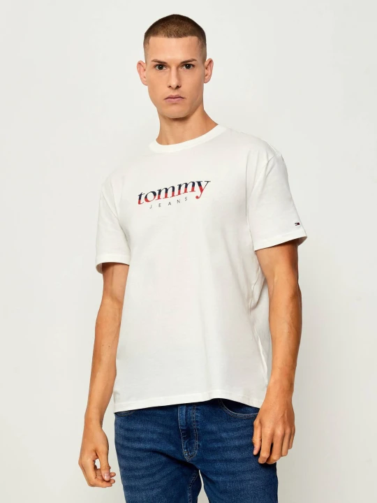 Zdjęcie produktu Tommy Jeans T-shirt | Regular Fit ecru