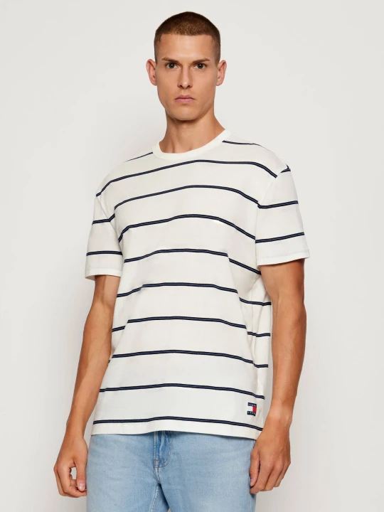 Zdjęcie produktu Tommy Jeans T-shirt | Regular Fit ecru
