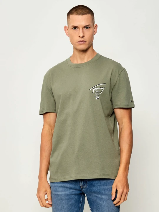 Zdjęcie produktu Tommy Jeans T-shirt | Regular Fit zielony