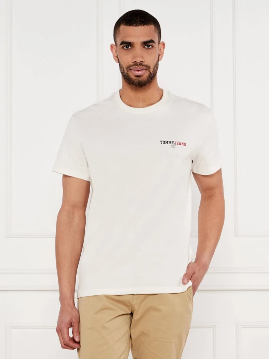 Zdjęcie produktu Tommy Jeans T-shirt | Regular Fit ecru