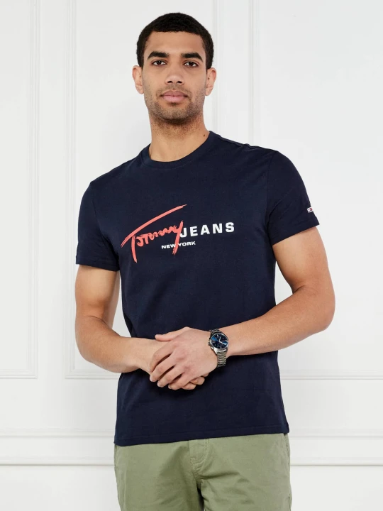 Zdjęcie produktu Tommy Jeans T-shirt | Regular Fit granatowy