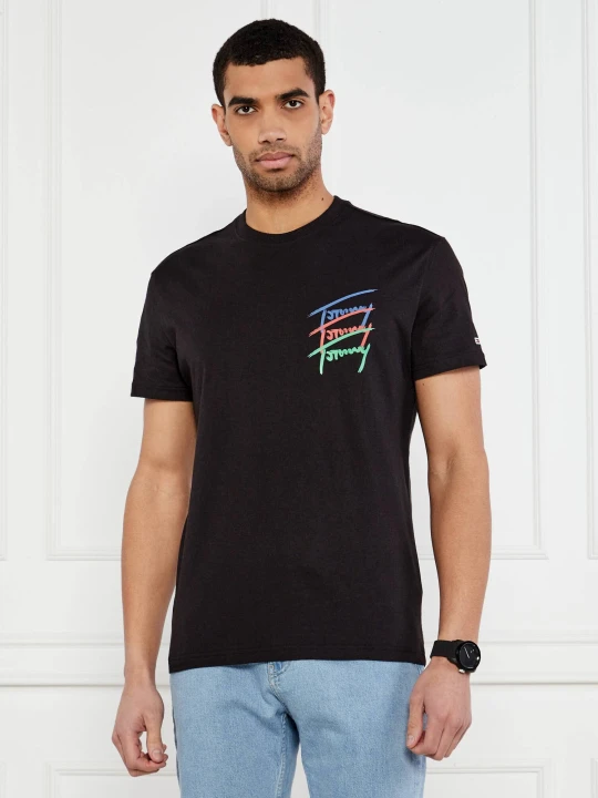 Zdjęcie produktu Tommy Jeans T-shirt | Regular Fit czarny