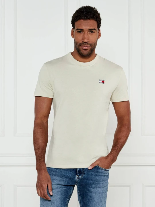 Zdjęcie produktu Tommy Jeans T-shirt | Regular Fit beżowy