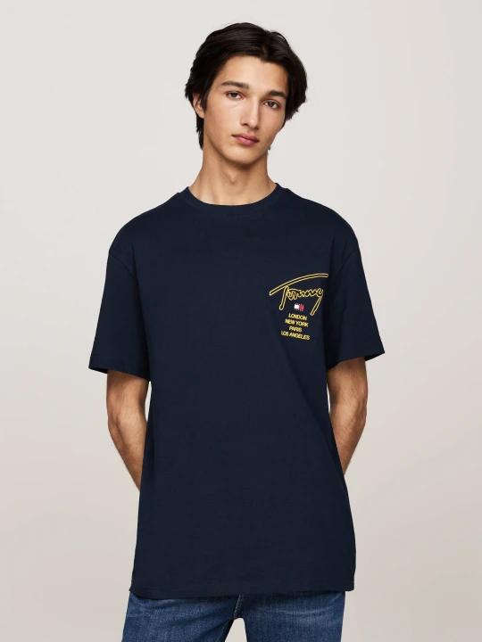 Zdjęcie produktu Tommy Jeans T-shirt | Regular Fit granatowy