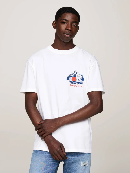 Zdjęcie produktu Tommy Jeans T-shirt | Regular Fit biały