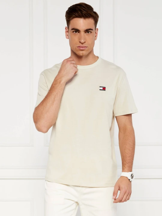 Zdjęcie produktu Tommy Jeans T-shirt | Regular Fit beżowy