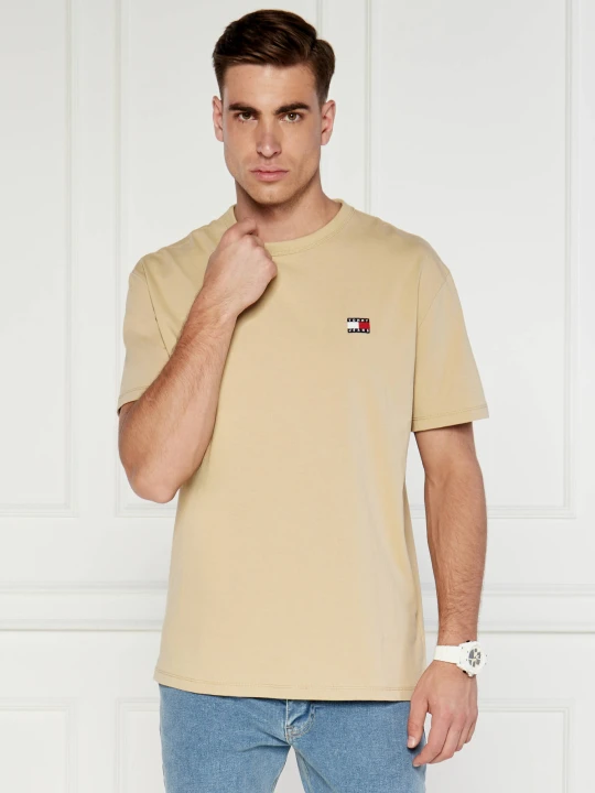 Zdjęcie produktu Tommy Jeans T-shirt | Regular Fit beżowy