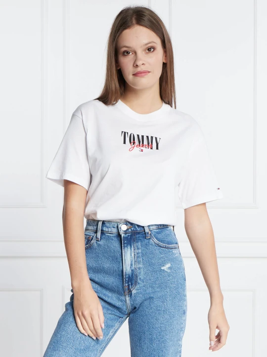 Zdjęcie produktu Tommy Jeans T-shirt | Regular Fit biały