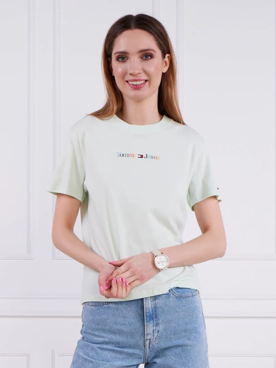 Zdjęcie produktu Tommy Jeans T-shirt | Regular Fit pistacjowy