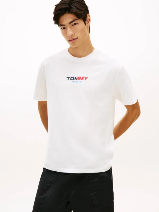 Zdjęcie produktu Tommy Jeans T-shirt | Relaxed fit ecru