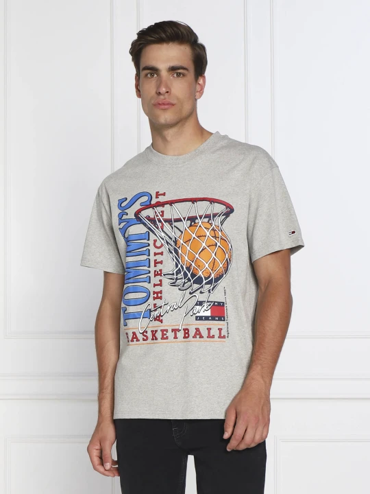 Zdjęcie produktu Tommy Jeans T-shirt | Relaxed fit szary