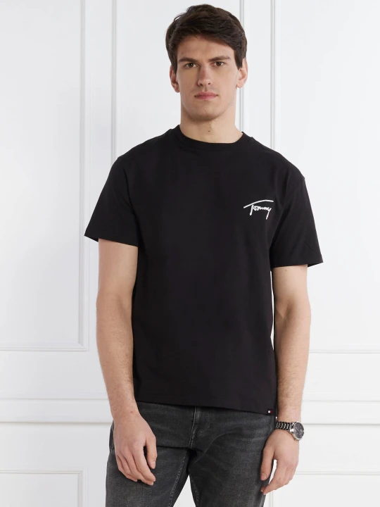 Zdjęcie produktu Tommy Jeans T-shirt SIGNATURE | Regular Fit czarny