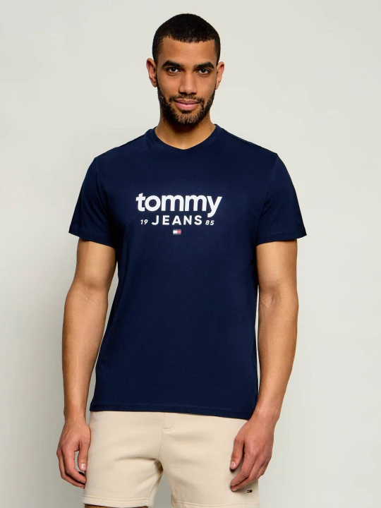 Zdjęcie produktu Tommy Jeans T-shirt | Slim Fit granatowy