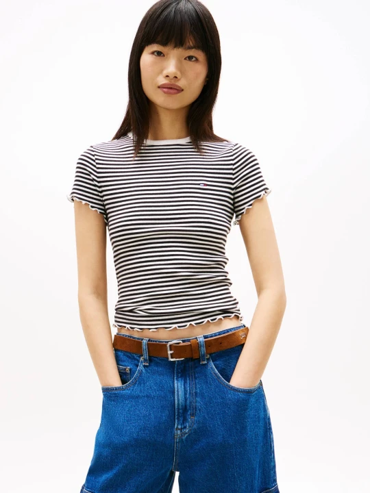 Zdjęcie produktu Tommy Jeans T-shirt | Slim Fit czarny