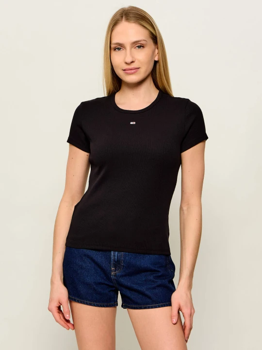 Zdjęcie produktu Tommy Jeans T-shirt | Slim Fit czarny