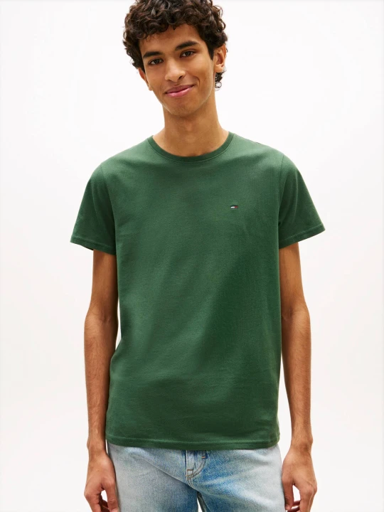 Zdjęcie produktu Tommy Jeans T-shirt | Slim Fit butelkowa zieleń