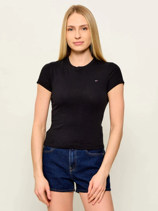 Zdjęcie produktu Tommy Jeans T-shirt | Slim Fit czarny