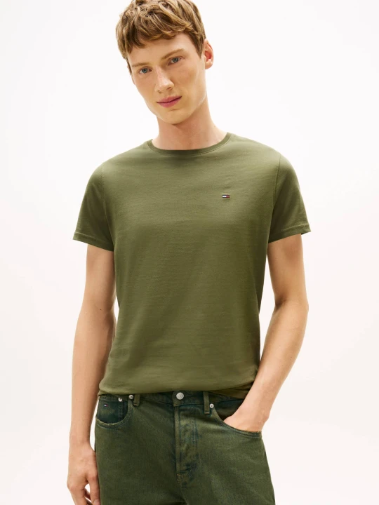 Zdjęcie produktu Tommy Jeans T-shirt | Slim Fit zielony