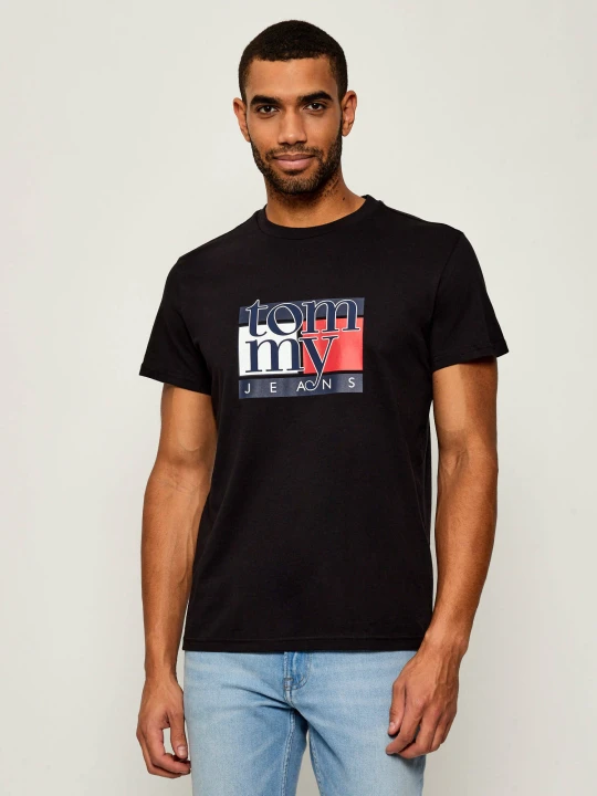 Zdjęcie produktu Tommy Jeans T-shirt | Slim Fit czarny