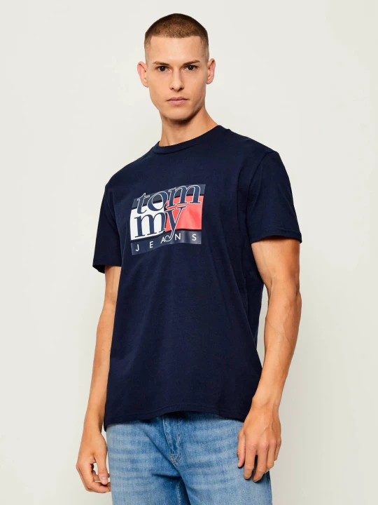 Zdjęcie produktu Tommy Jeans T-shirt | Slim Fit granatowy