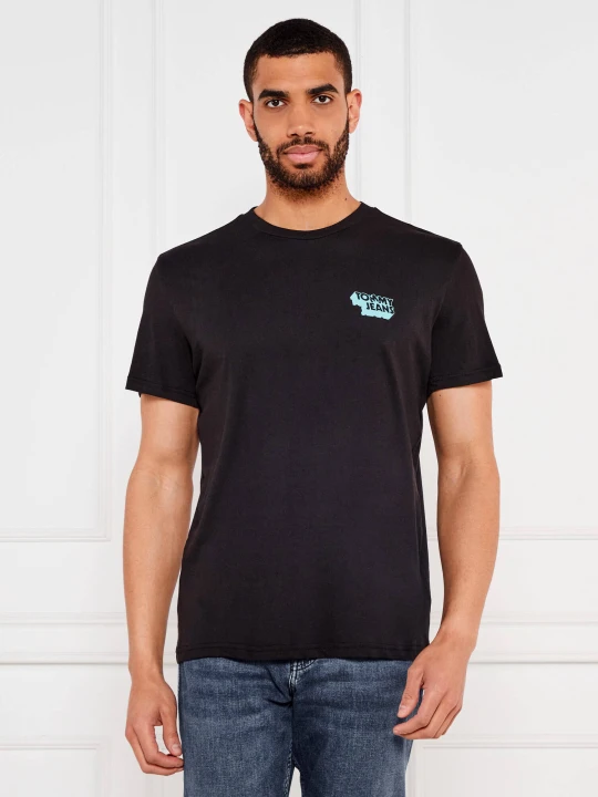 Zdjęcie produktu Tommy Jeans T-shirt | Slim Fit czarny