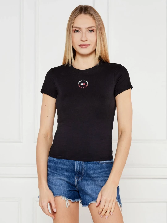 Zdjęcie produktu Tommy Jeans T-shirt | Slim Fit czarny