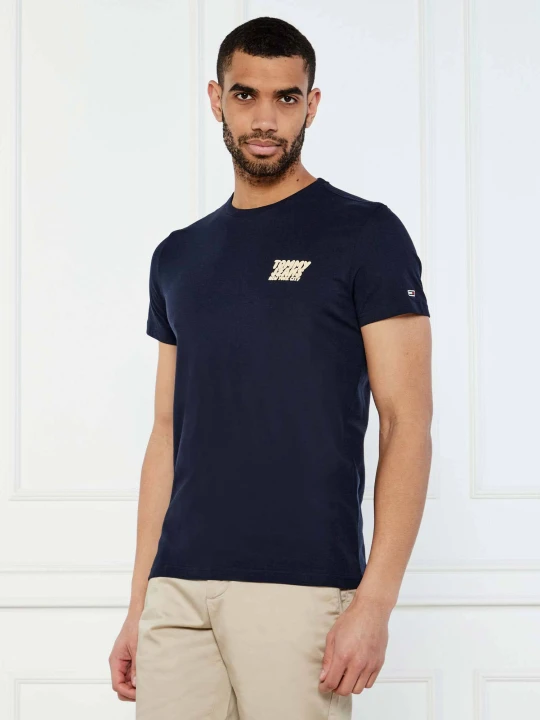 Zdjęcie produktu Tommy Jeans T-shirt | Slim Fit granatowy