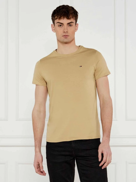 Zdjęcie produktu Tommy Jeans T-shirt | Slim Fit beżowy