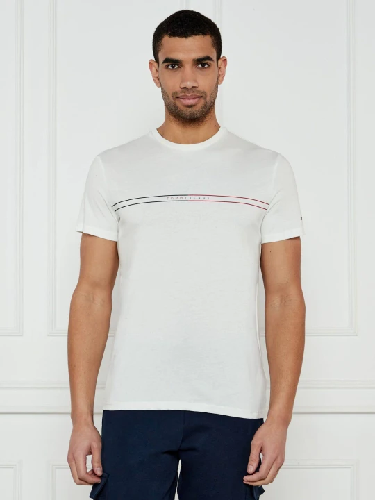 Zdjęcie produktu Tommy Jeans T-shirt | Slim Fit biały