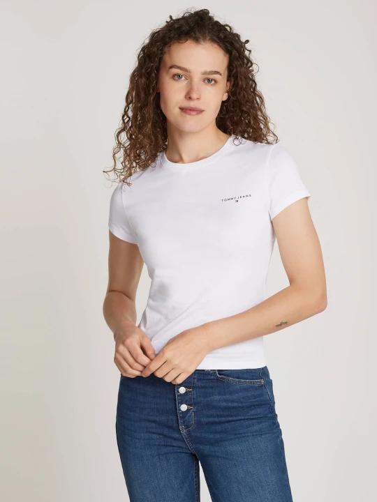 Zdjęcie produktu Tommy Jeans T-shirt | Slim Fit biały
