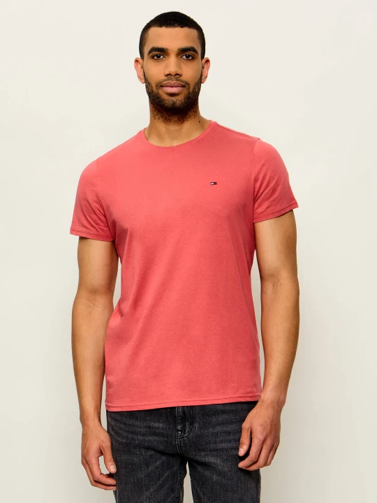 Zdjęcie produktu Tommy Jeans T-shirt | Slim Fit koralowy