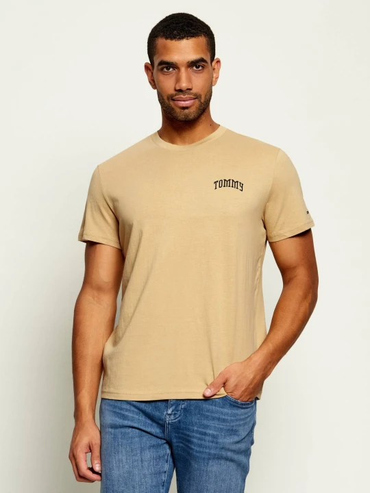 Zdjęcie produktu Tommy Jeans T-shirt | Slim Fit beżowy