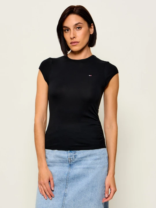 Zdjęcie produktu Tommy Jeans T-shirt | Slim Fit czarny