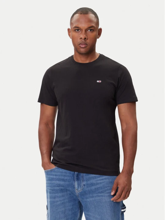 Zdjęcie produktu Tommy Jeans T-Shirt Tjm Classic DM0DM09598 Czarny Regular Fit