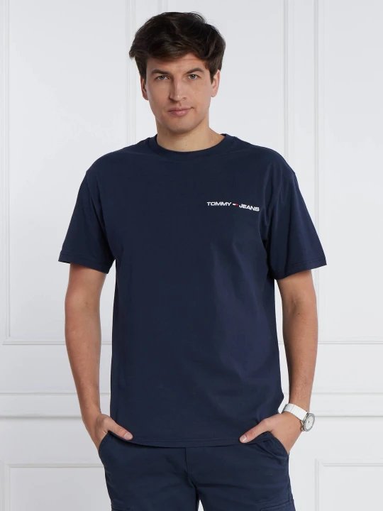 Zdjęcie produktu Tommy Jeans T-shirt TJM CLSC | Regular Fit granatowy