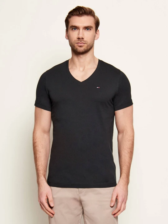 Zdjęcie produktu Tommy Jeans T-shirt TJM ORIGINAL JERSEY | Regular Fit czarny